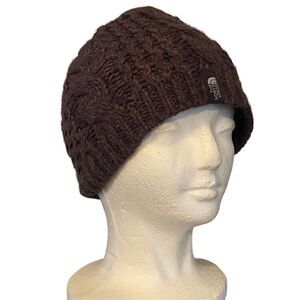 The North Face women’s purple Cable Minna Beanie one size